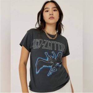 Daydreamer Led Zeppelin 1984 Glowing Icarus Tour Tee